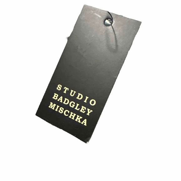 Badgley Mishka Teal Vegan Leather Crossbody Bag Purse Phone Case with Studs - Picture 6 of 9